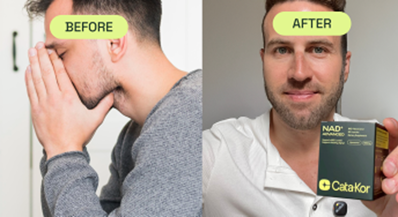 Before After Results of Cata-Kor NAD Supplements